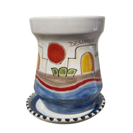 Drainer for kitchen utensils Dammusi De Simone Pottery Drainer for kitchen utensils Dammusi De Simone Pottery